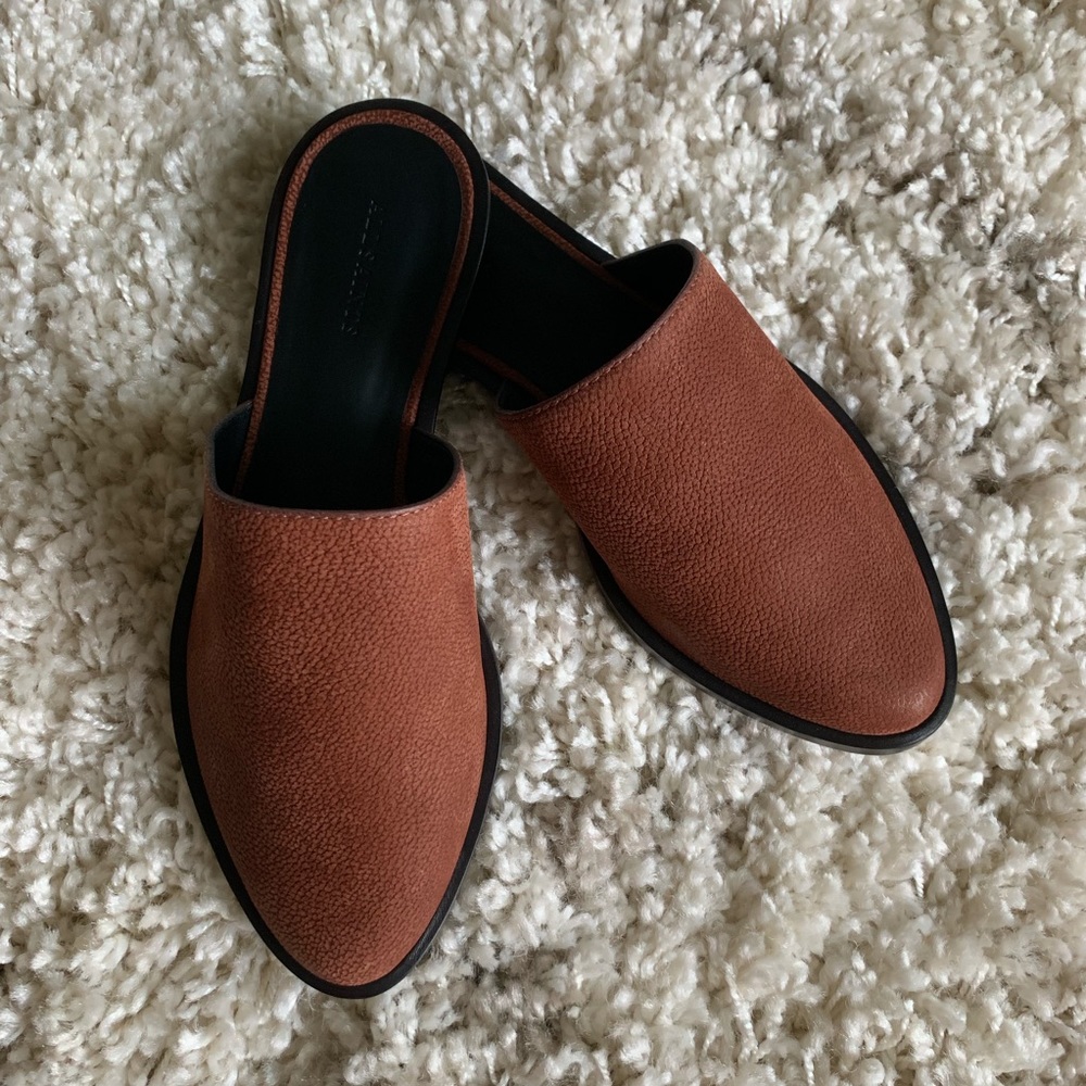 NEW All Saints Rick Mules size 36